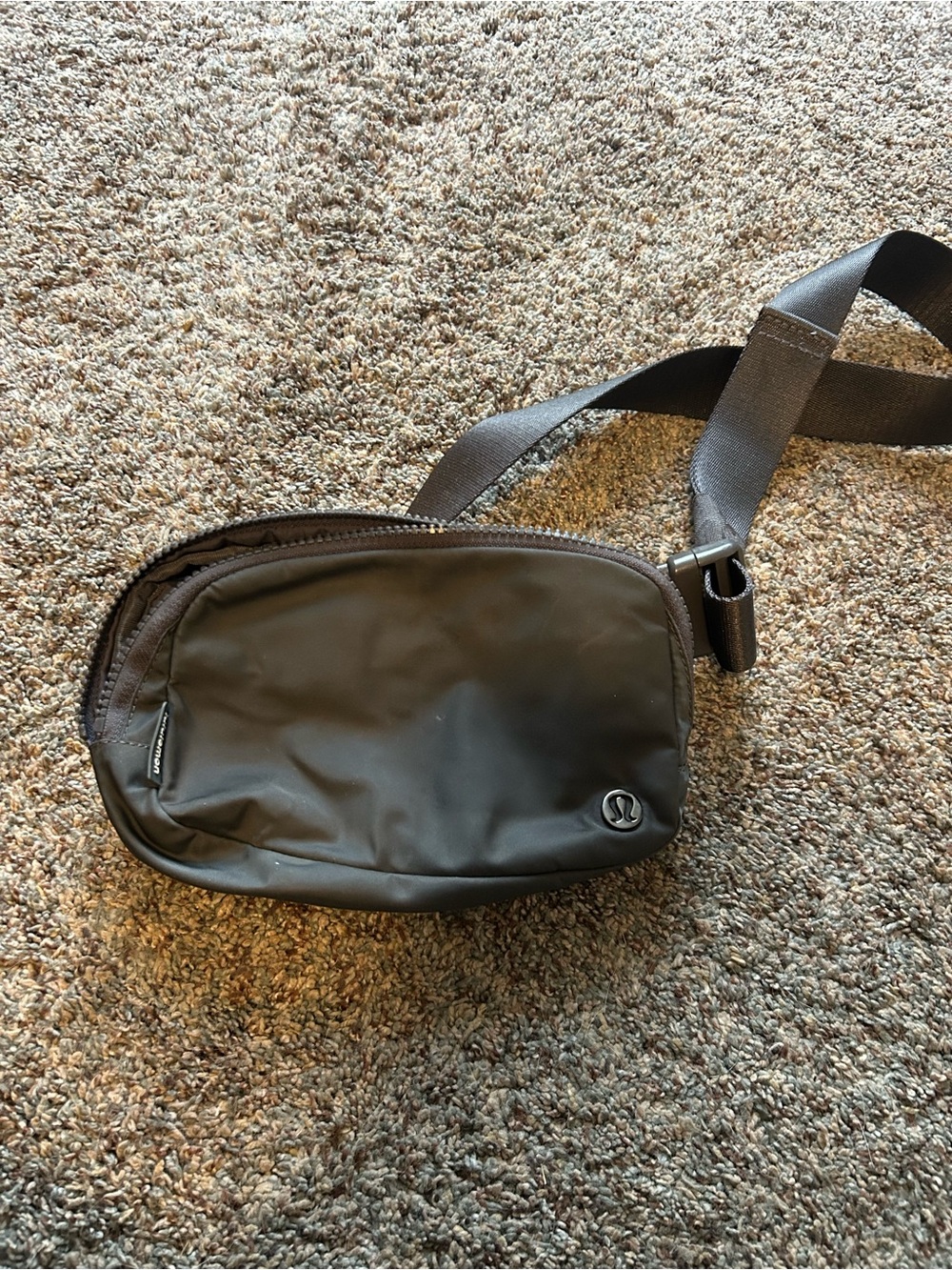 lululemon athletica Black Waist/Crossbody Belt Bag